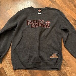 Harley-Davidson Charcoal Crewneck Sweater